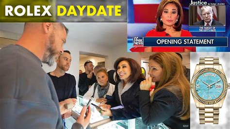 judge jeanine pirro rolex watch|judge jeanine pirro books.